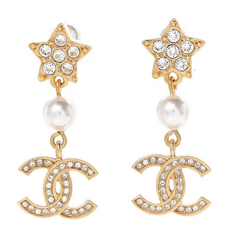 chanel pearl earings|chanel earrings outlet.